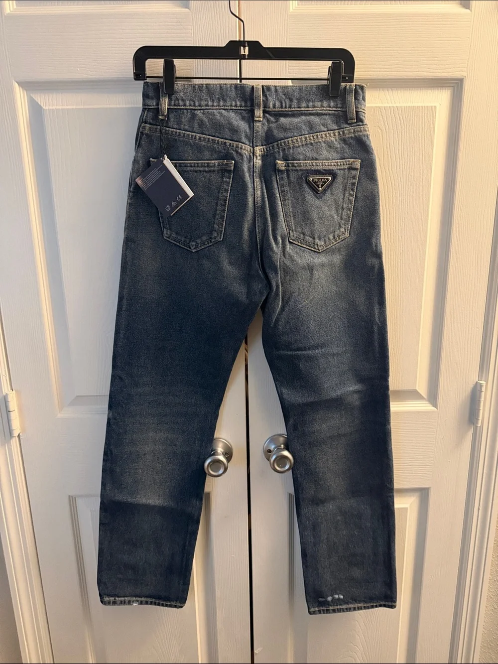 Prada Straight Leg Jeans in Size 25 - Picture 3 of 8